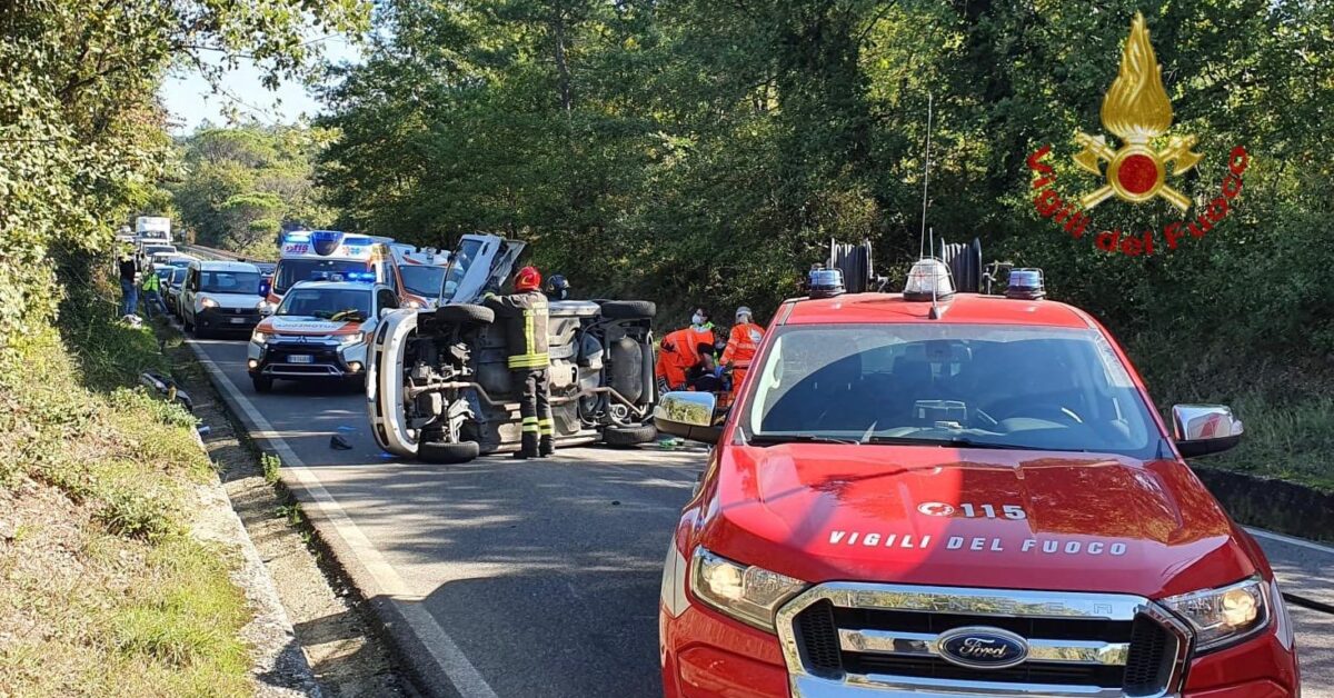 Incidente Sulla Sr69: Tre Auto Coinvolte, Una Si Ribalta – SR 71