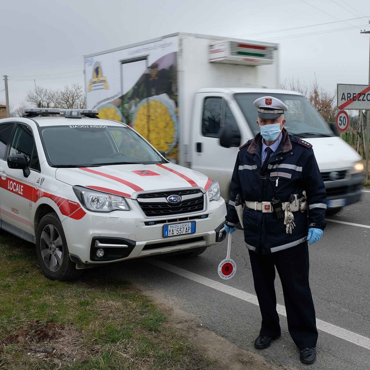 Arezzo raffica di sanzioni della polizia municipale. Pi di 40