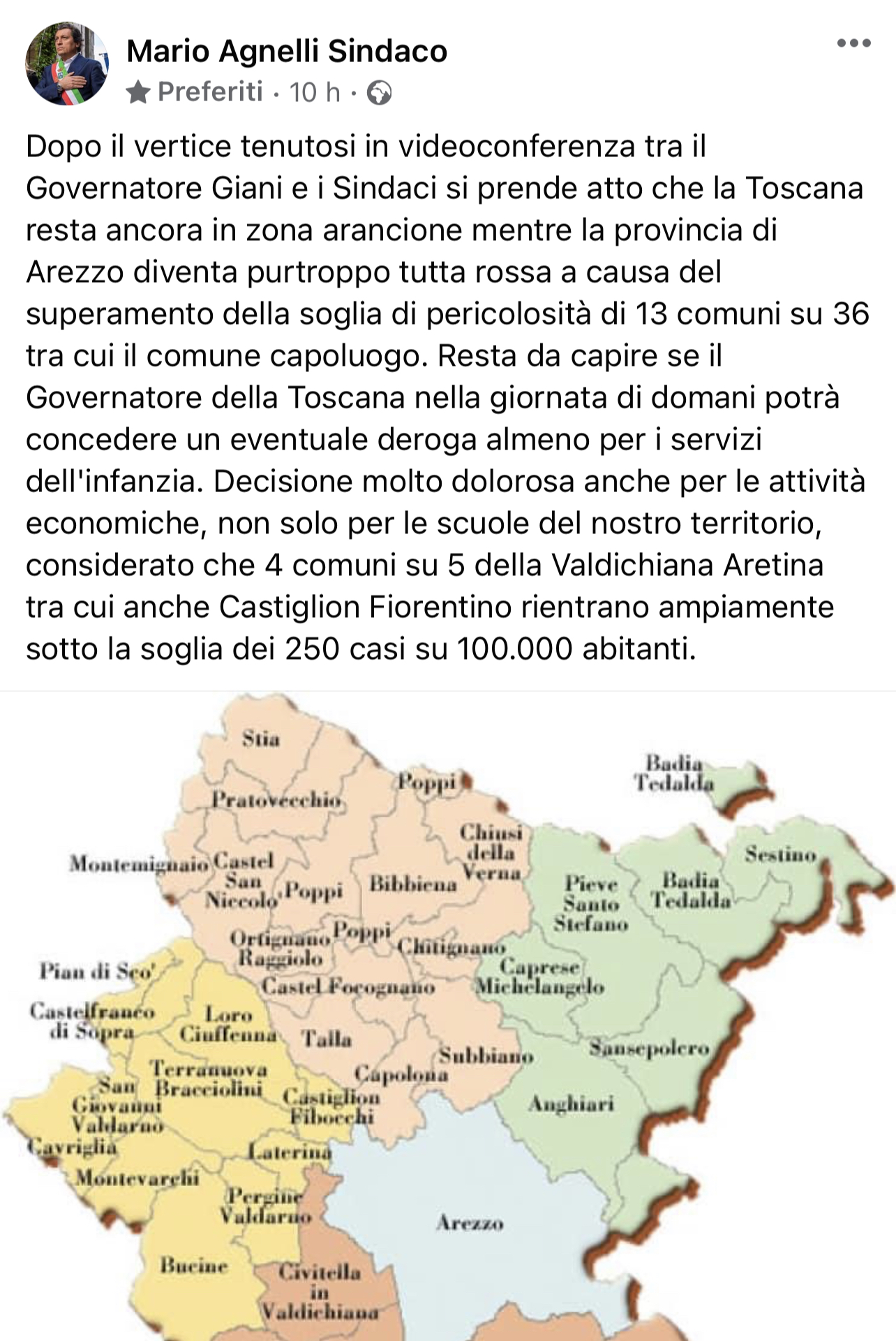 Arezzo provincia rossa protestano Meoni e Agnelli. Pesano i 13