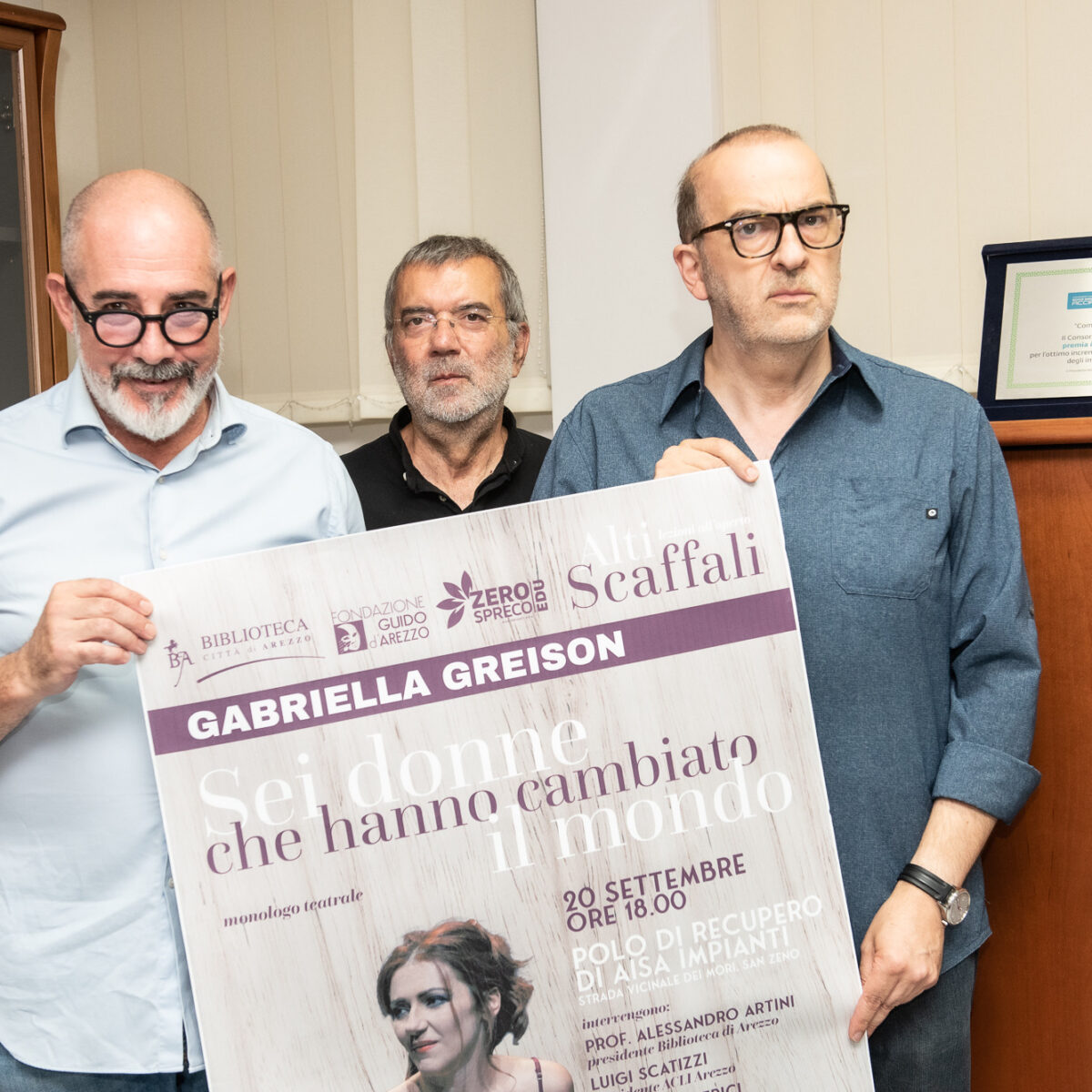 Zero Spreco palcoscenico unico per il teatro di Gabriella Greison